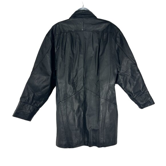 Wilsons Leather Womens Black Thinsulate Insulated Coat Size Small Outerwear - Picture 7 of 10